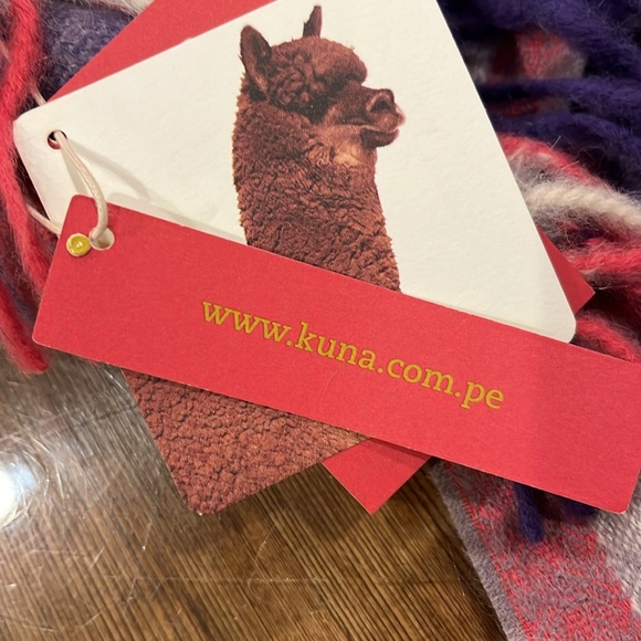 KUNA 100%Alpaca from Peru scarf - Picture 7 of 10